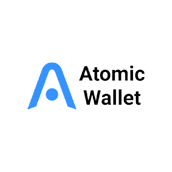 Atomic Wallet dashboard showing portfolio, staking balances, and swap interface