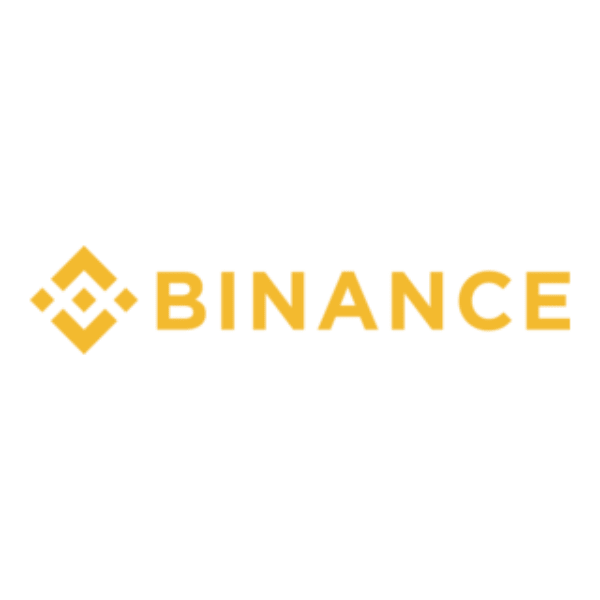 Binance logo linking to product page with live crypto markets and 600+ coins