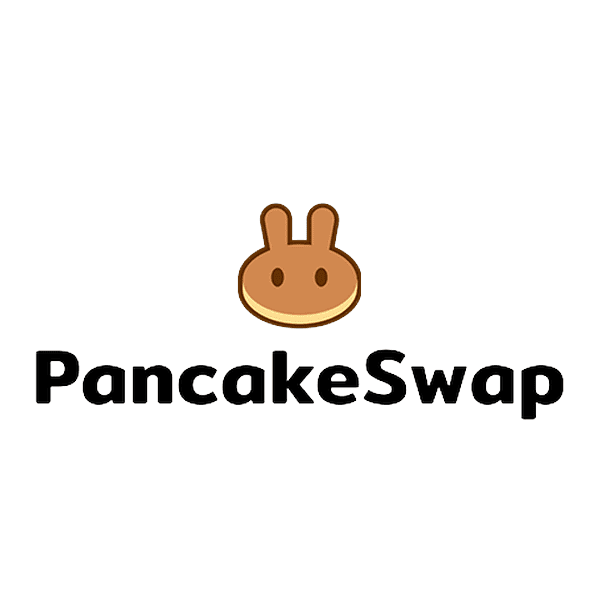 PancakeSwap interface with token swaps, staking, and NFT features
