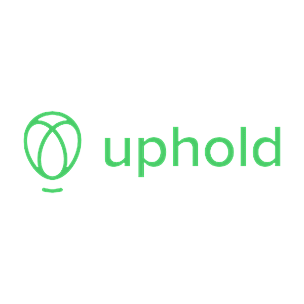 Uphold platform showing crypto trading, fiat conversions, and global card spending