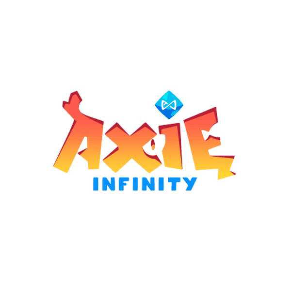 Axie Infinity logo – Play-to-earn NFT game on Ethereum with Axie battles, staking, and real crypto rewards
