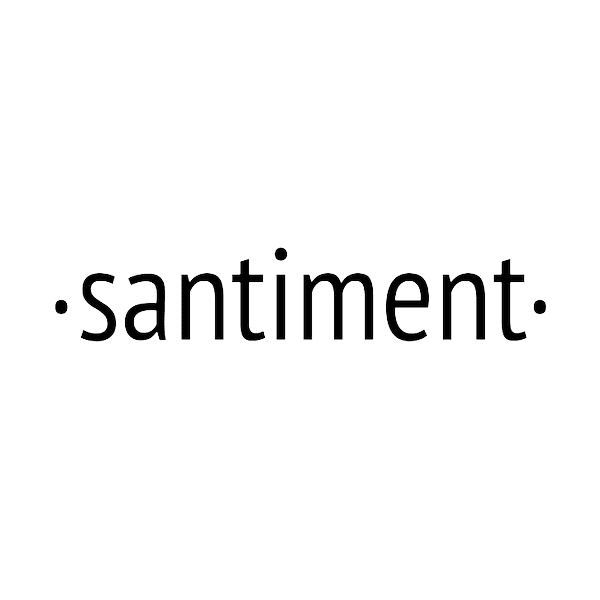 Santiment on-chain analytics platform dashboard for crypto trading insights