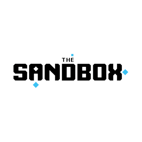 The Sandbox logo – Web3 gaming metaverse with LAND and NFT ownership